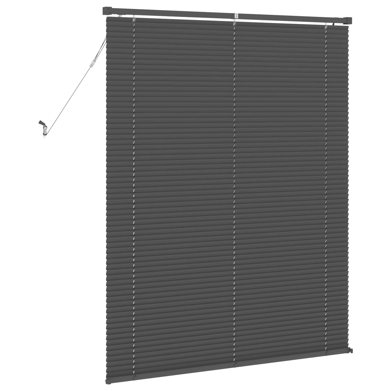 Tenda Veneziana Grigio Argento 150 x 110 cm 25 mm PVC