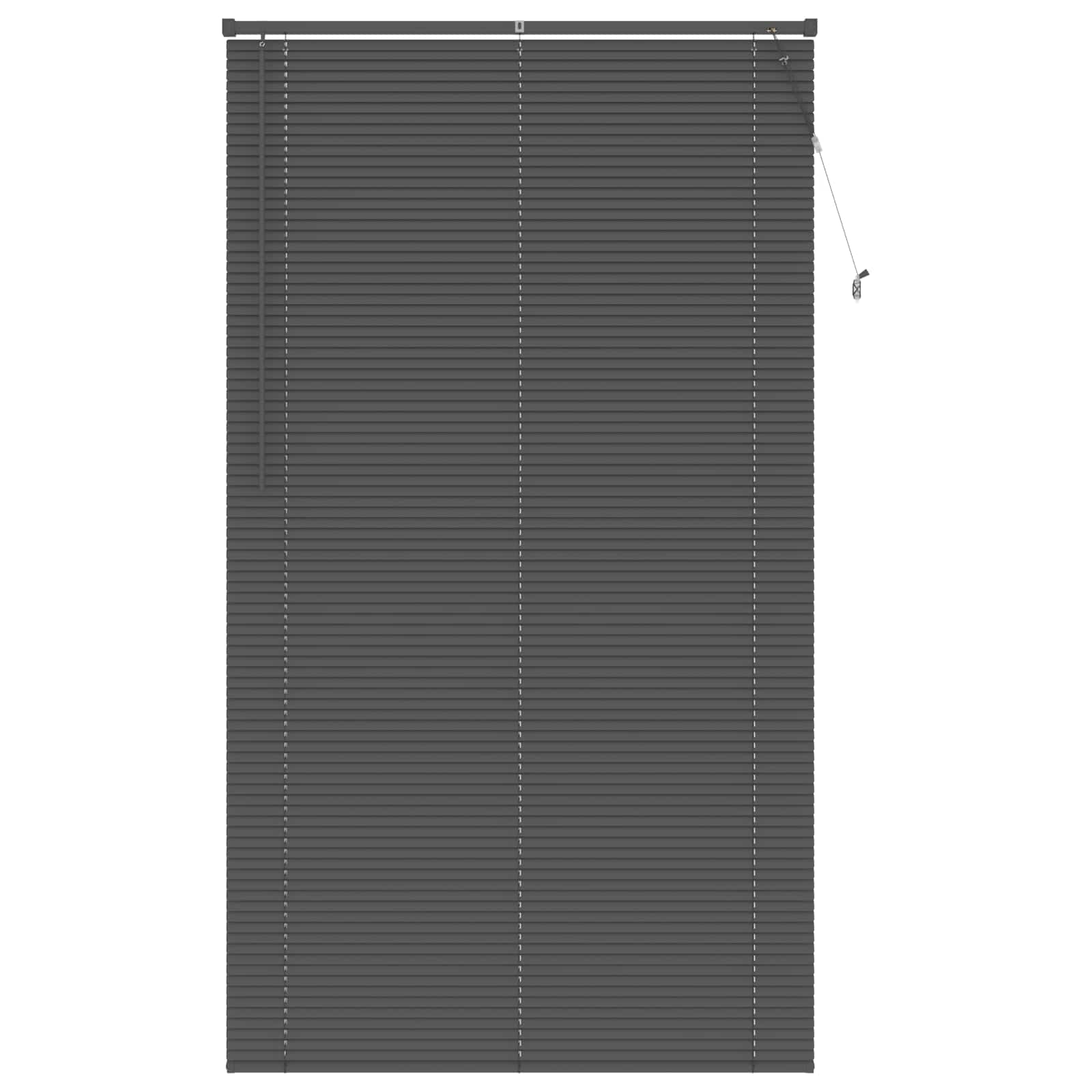 Tenda Veneziana Grigio Argento 213 x 120 cm 25 mm PVC