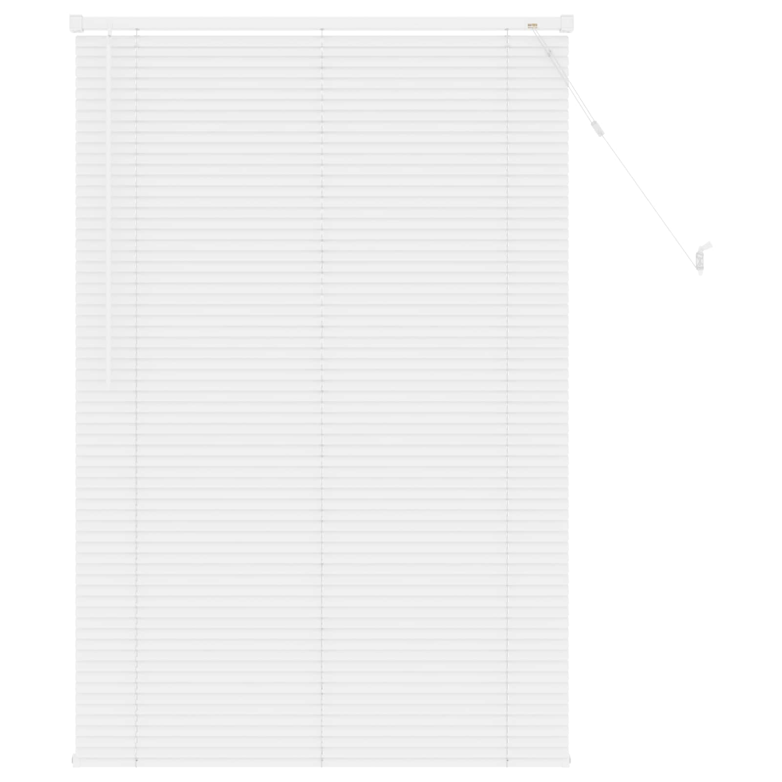Tenda Veneziana Bianco 150 x 90 cm 25 mm PVC