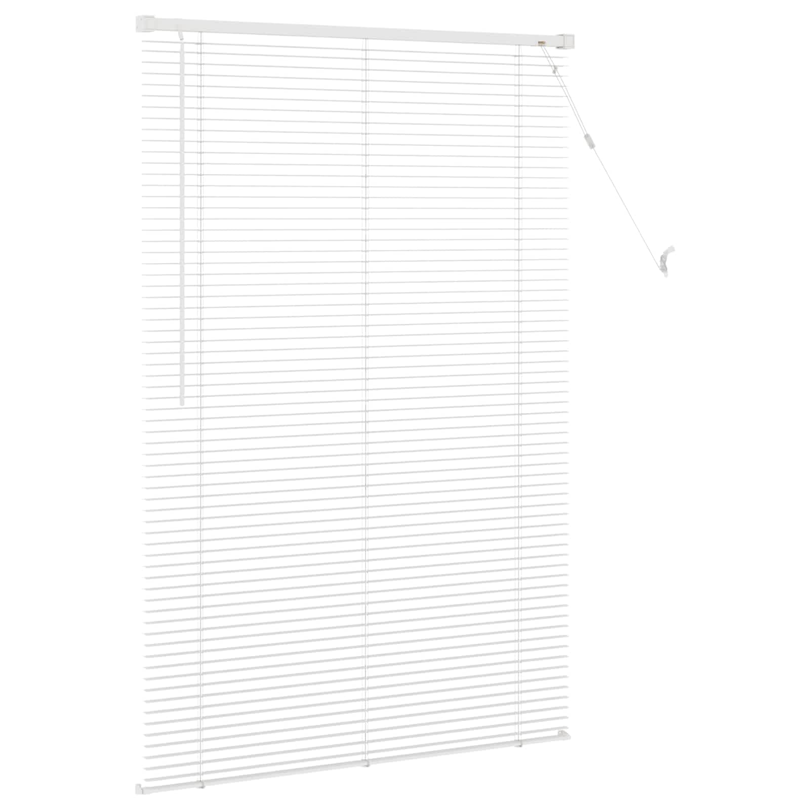 Tenda Veneziana Bianco 150 x 90 cm 25 mm PVC