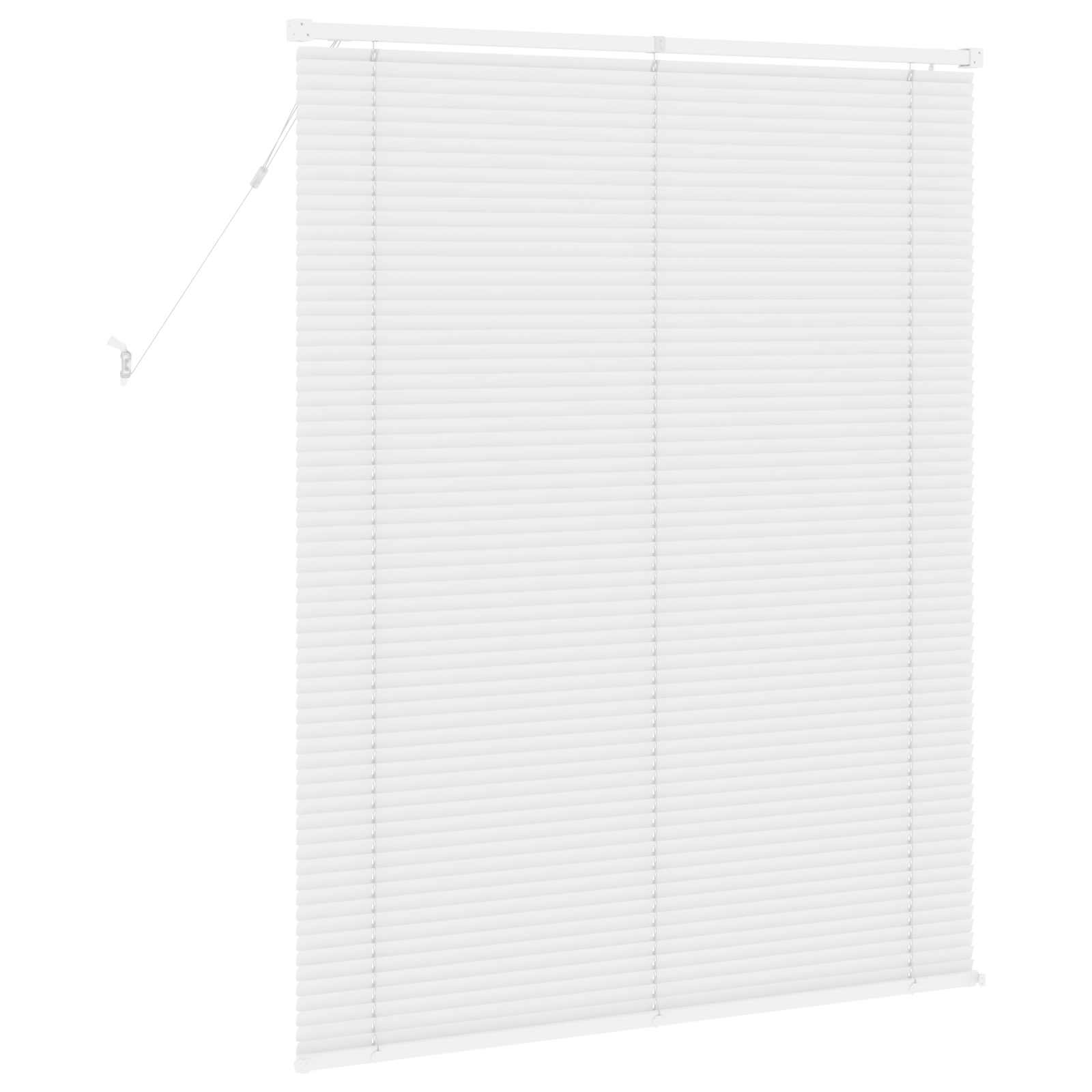 Tenda Veneziana Bianco 150 x 110 cm 25 mm PVC