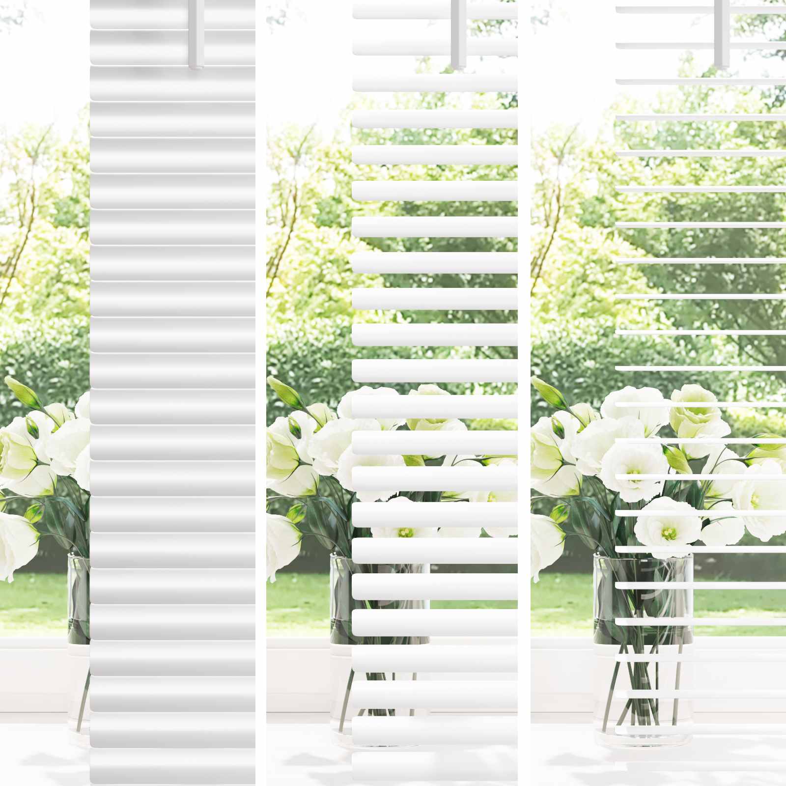 Tenda Veneziana Bianco 213 x 80 cm 25 mm PVC