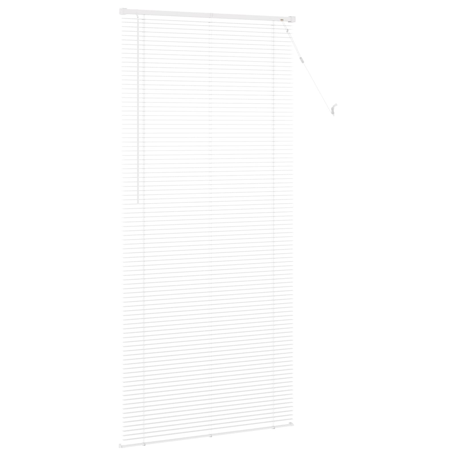 Tenda Veneziana Bianco 213 x 100 cm 25 mm PVC