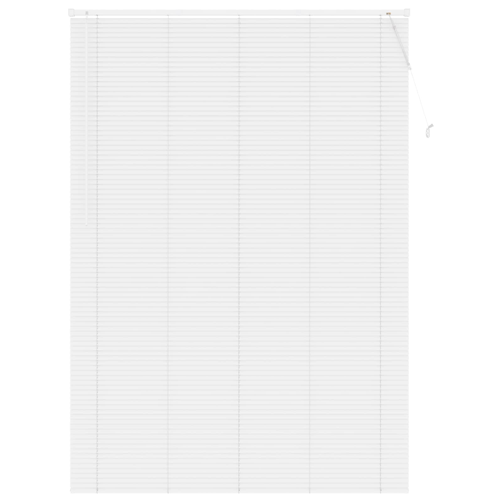 Tenda Veneziana Bianco 213 x 160 cm 25 mm PVC