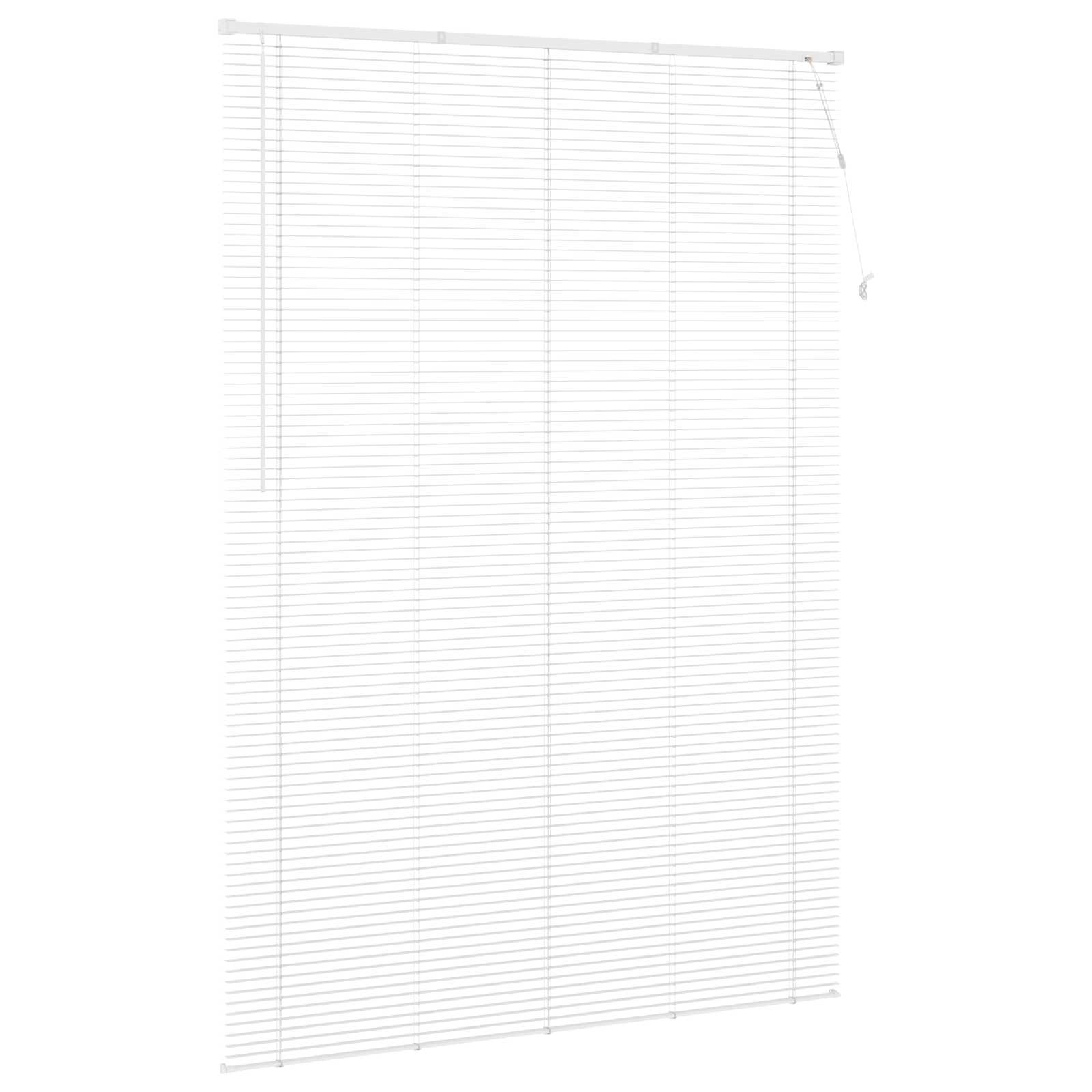 Tenda Veneziana Bianco 213 x 160 cm 25 mm PVC