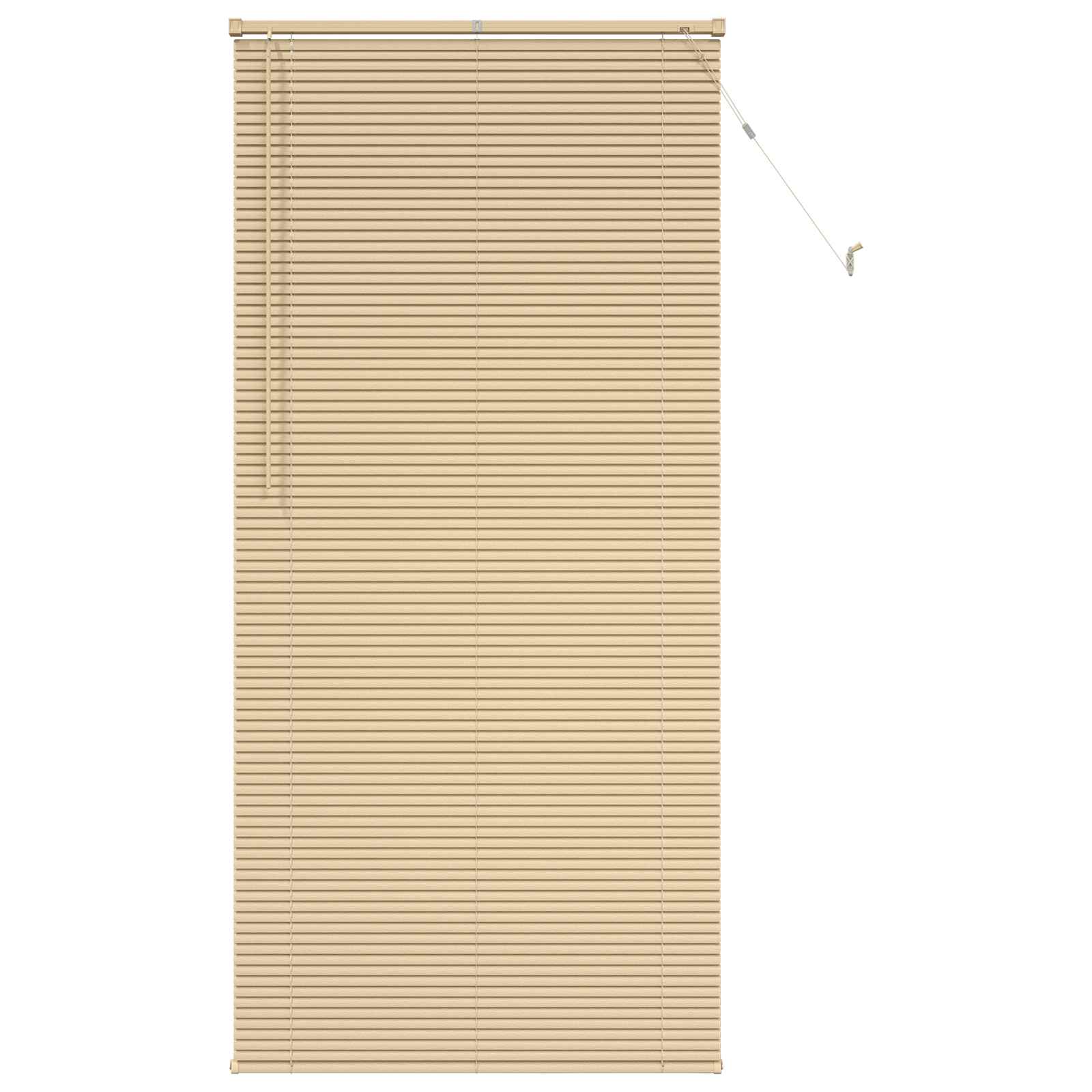Tenda Veneziana Marrone Chiaro con Motivo 213 x 70 cm 25 mm PVC