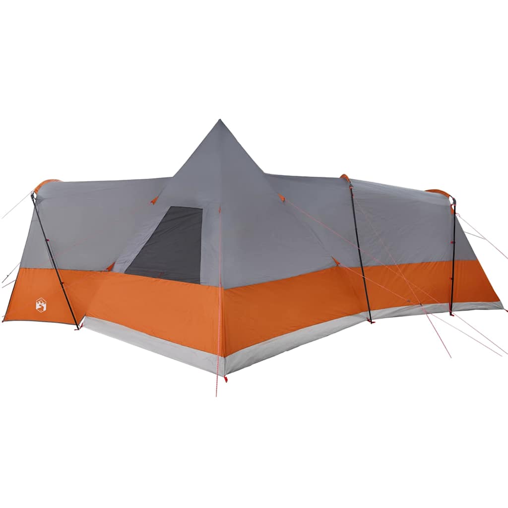 Tenda Teepee per 8 Persone 8 persona Grigio e arancione