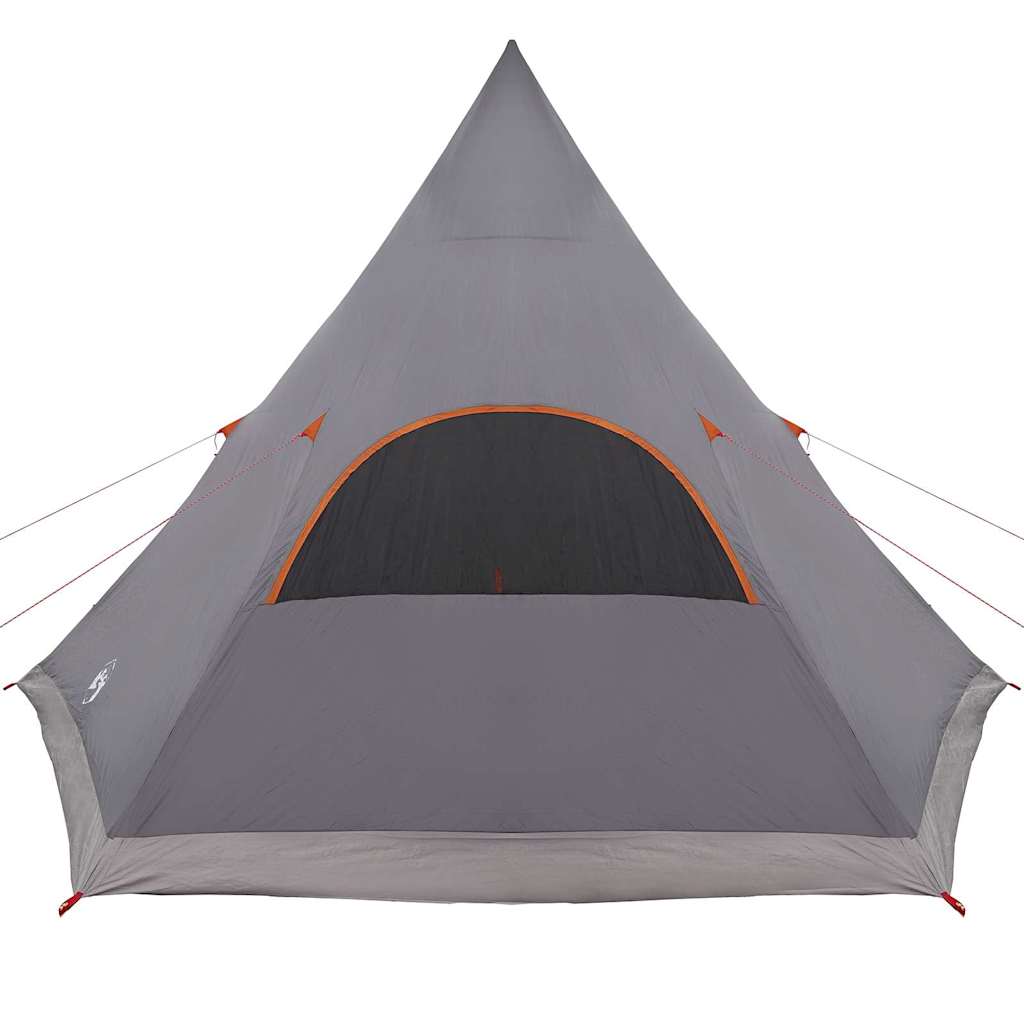 Tenda Teepee per 5 Persone 5 persona Grigio e arancione
