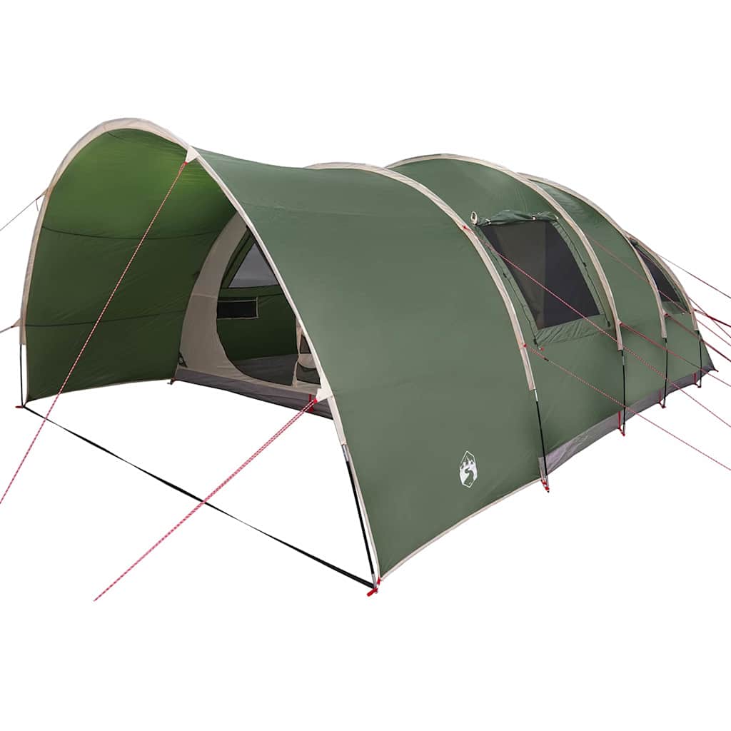 Tenda Tunnel per 8 Persone 8 persona Verde