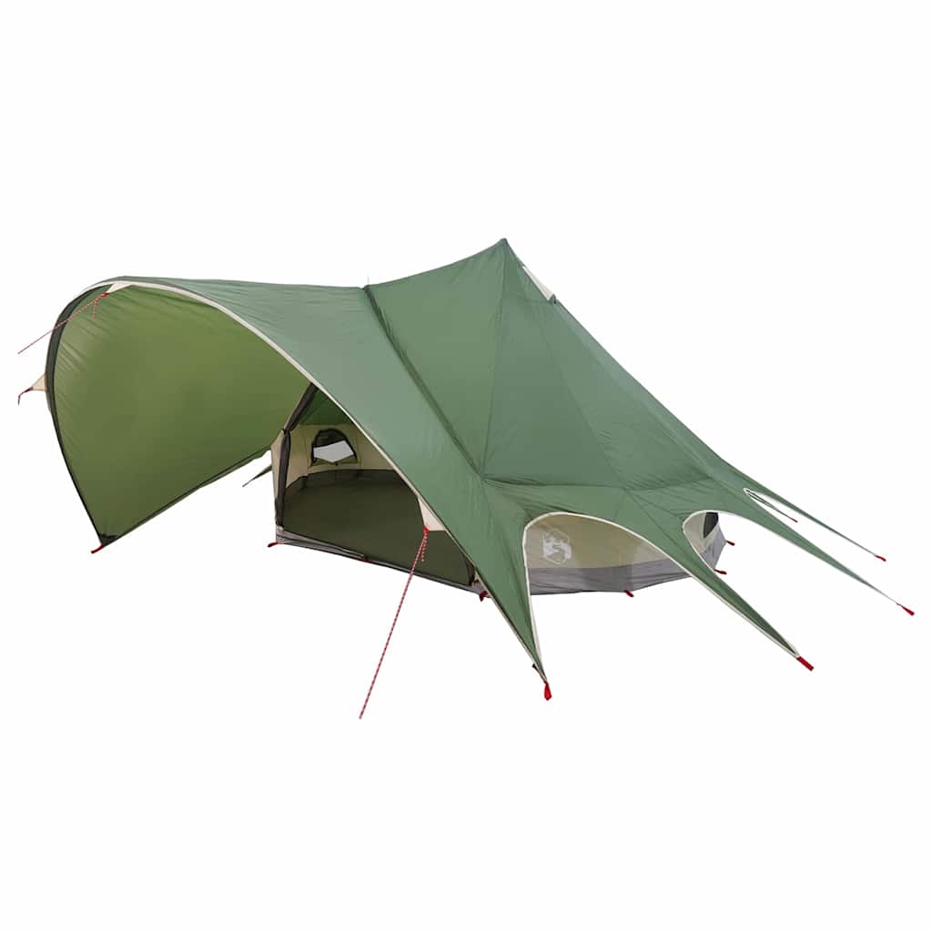Tenda Teepee per 3 Persone 3 persona Verde e Grigio