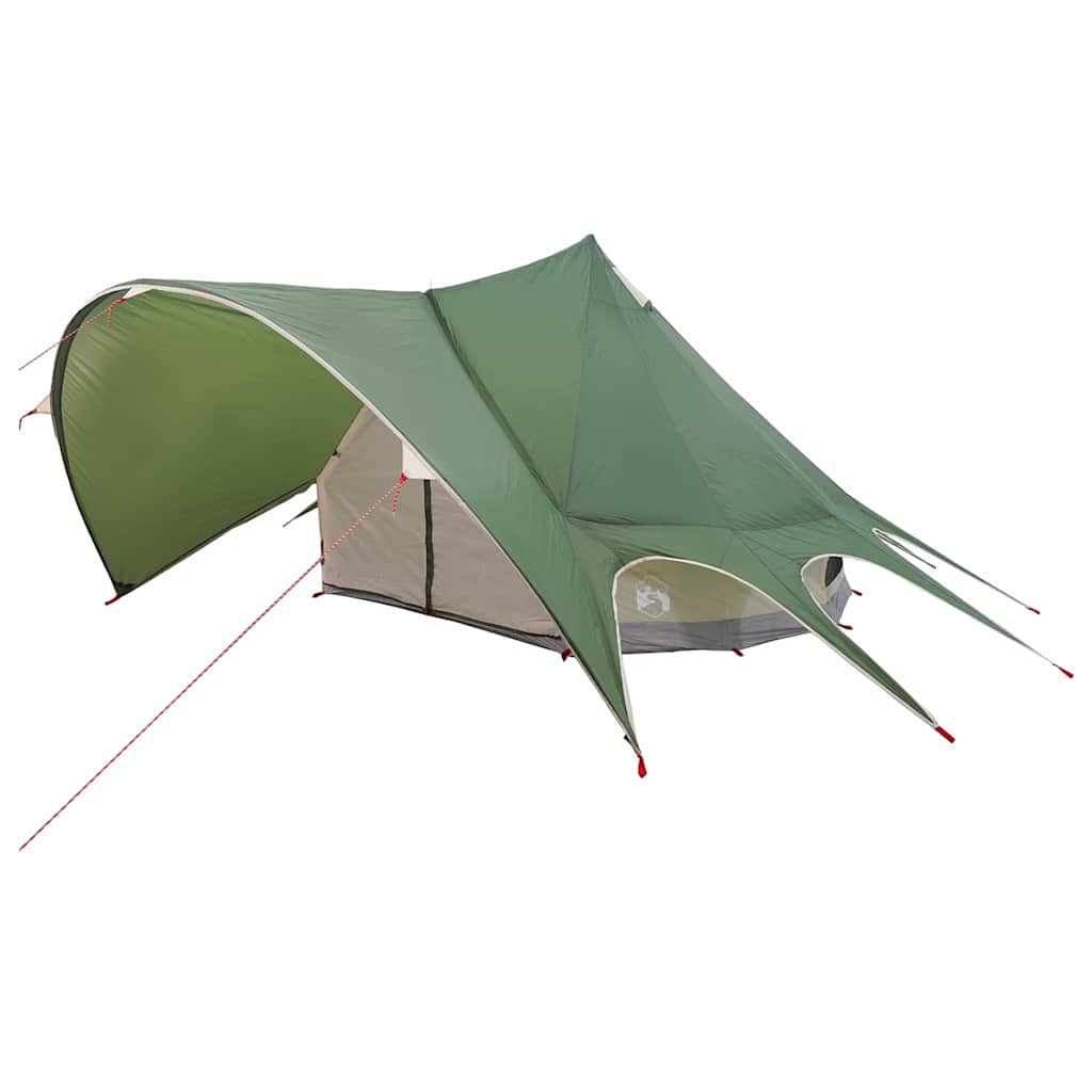 Tenda Teepee per 3 Persone 3 persona Verde e Grigio