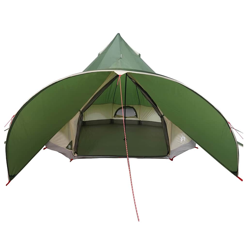 Tenda Teepee per 3 Persone 3 persona Verde e Grigio