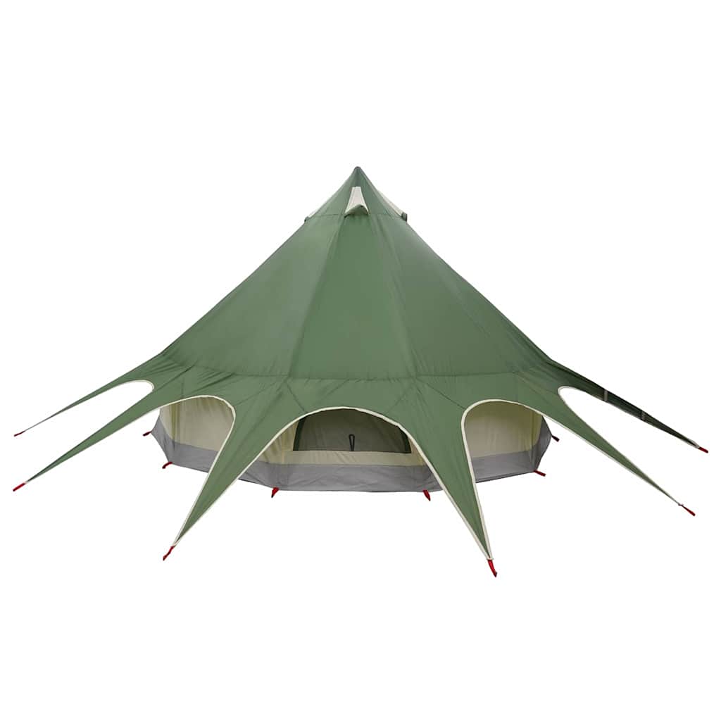 Tenda Teepee per 3 Persone 3 persona Verde e Grigio