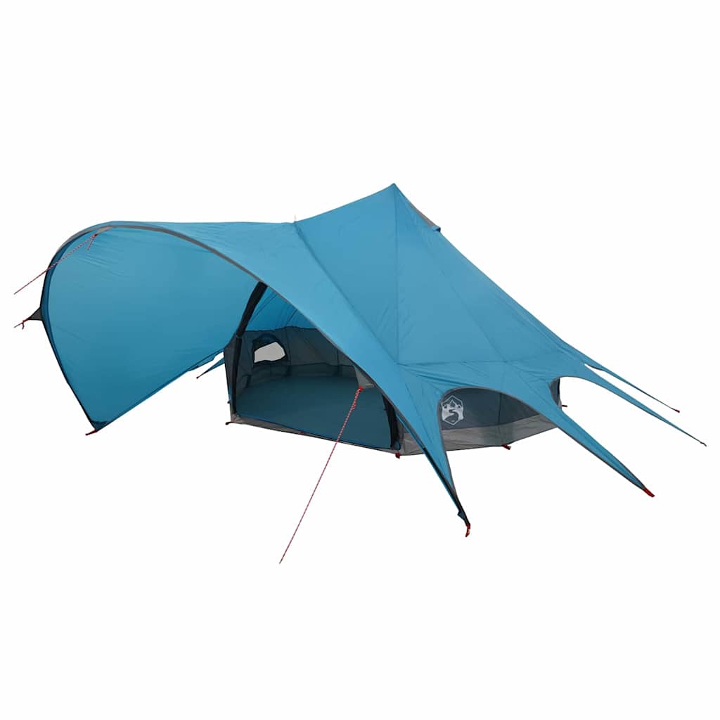 Tenda Teepee per 3 Persone 3 persona Blu e Grigio