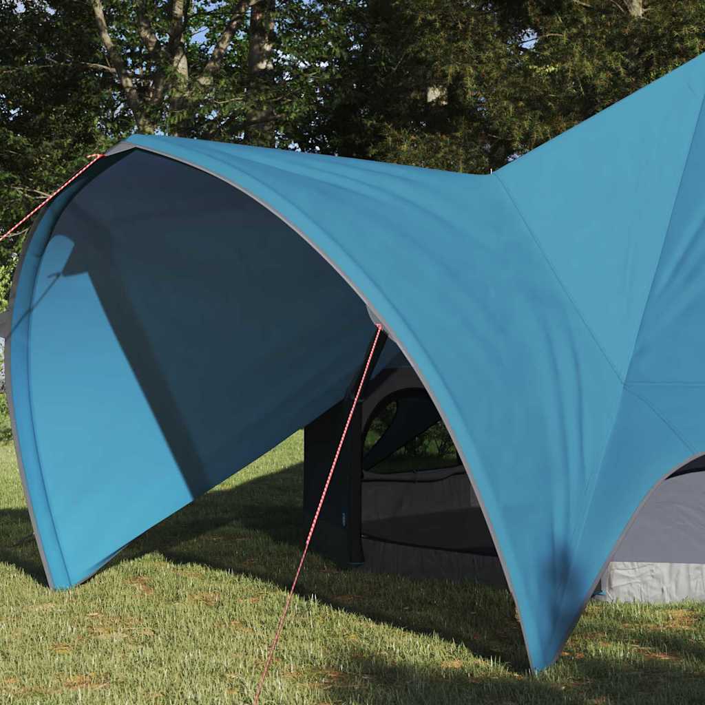 Tenda Teepee per 3 Persone 3 persona Blu e Grigio