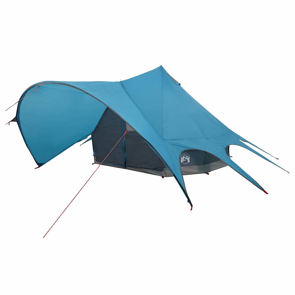 Tenda Teepee per 3 Persone 3 persona Blu e Grigio