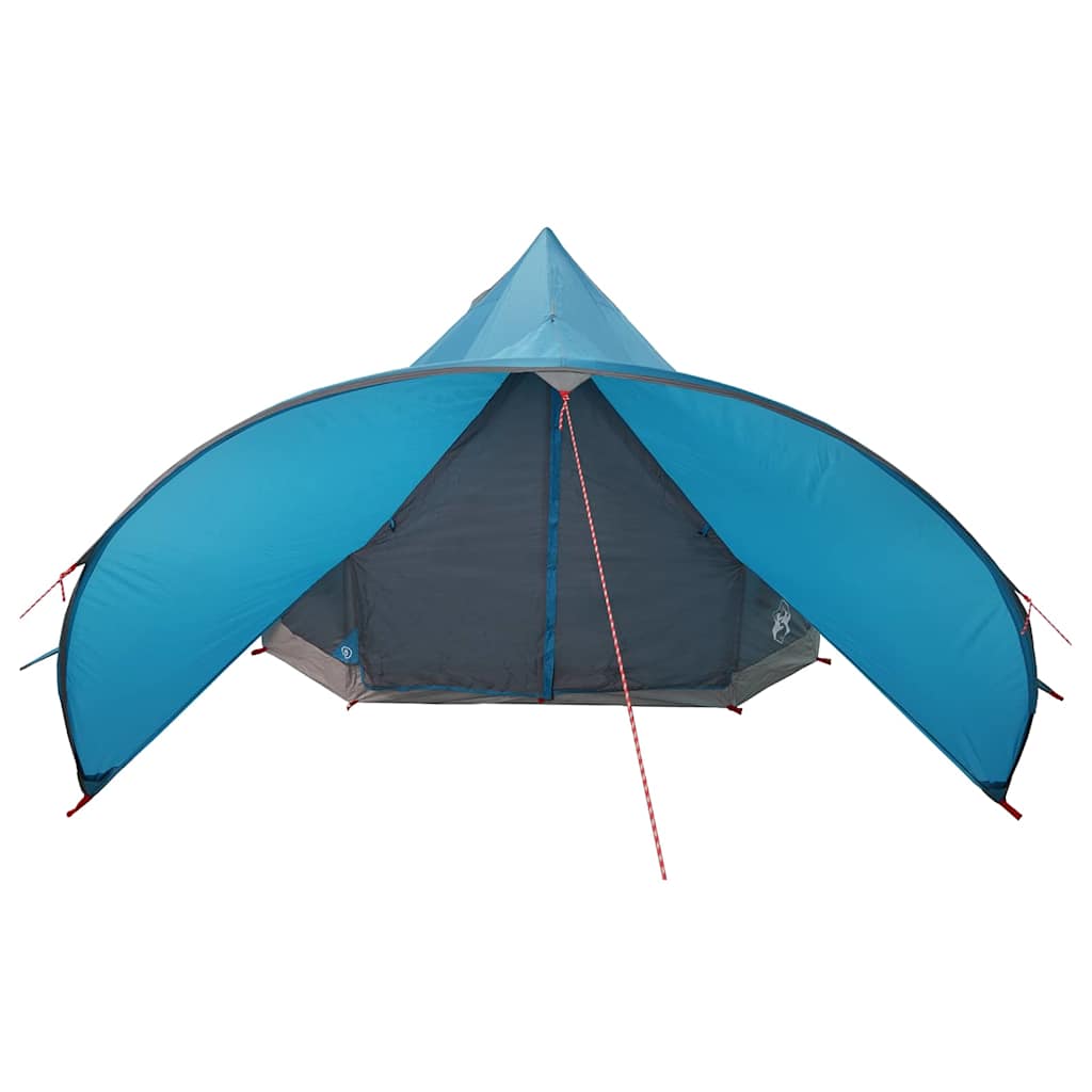 Tenda Teepee per 3 Persone 3 persona Blu e Grigio