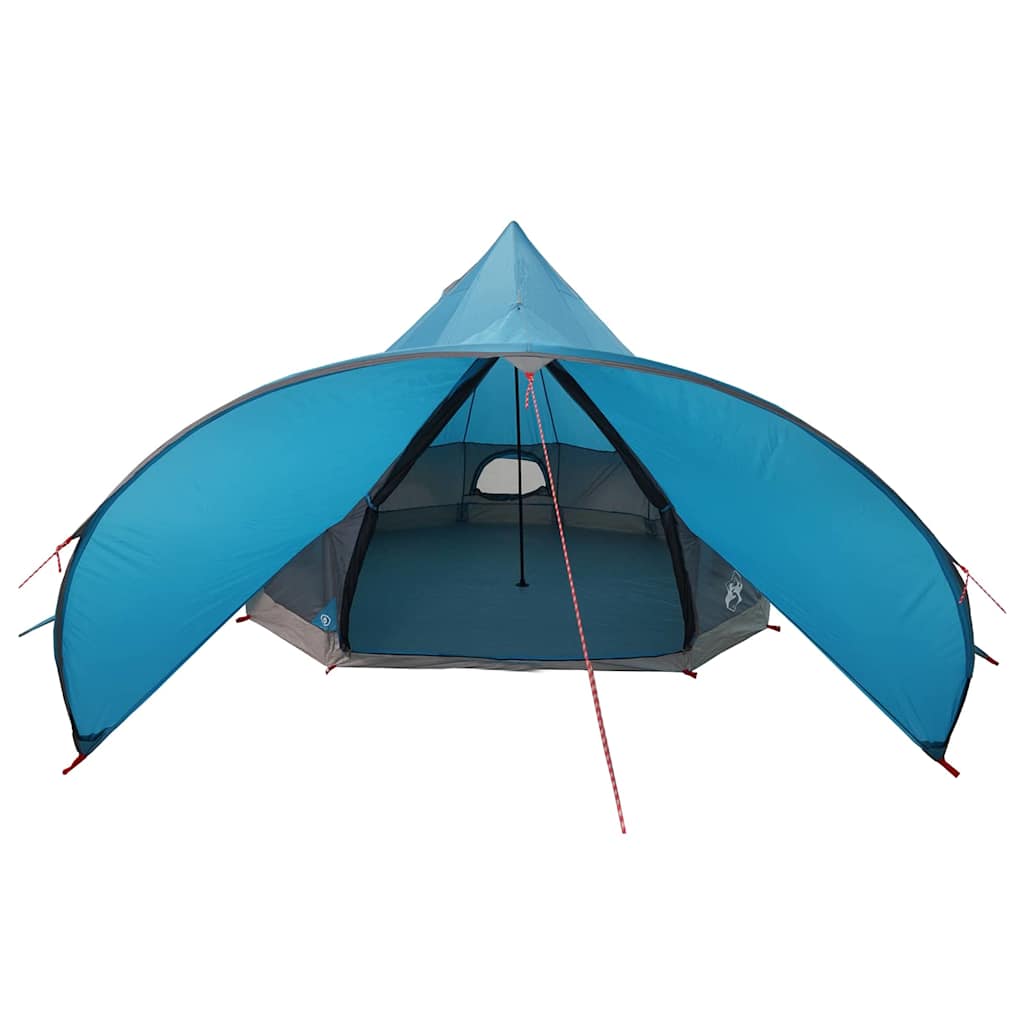 Tenda Teepee per 3 Persone 3 persona Blu e Grigio