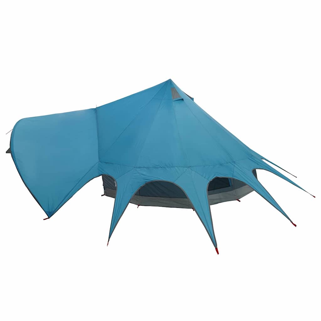 Tenda Teepee per 3 Persone 3 persona Blu e Grigio