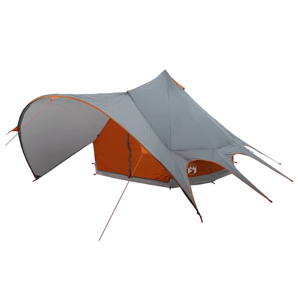 Tenda Teepee per 3 Persone 3 persona Grigio e arancione