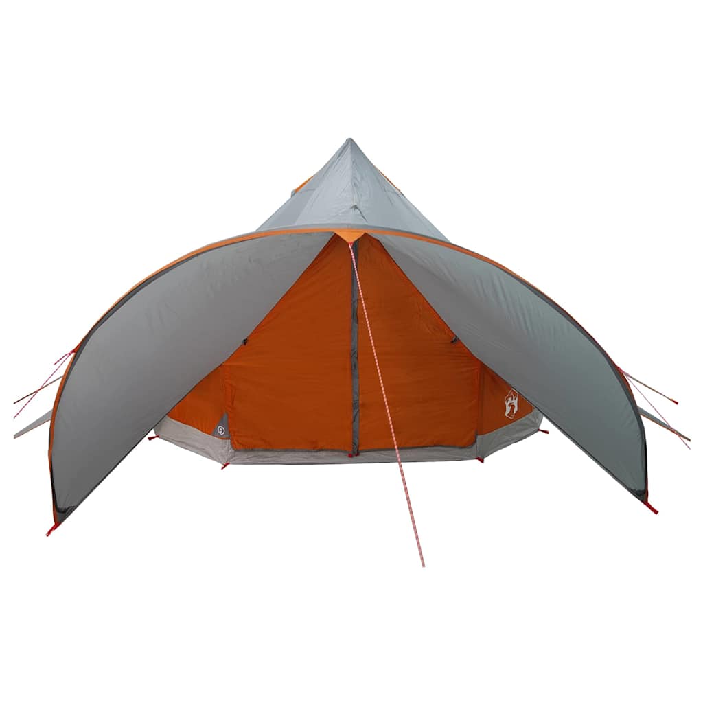 Tenda Teepee per 3 Persone 3 persona Grigio e arancione