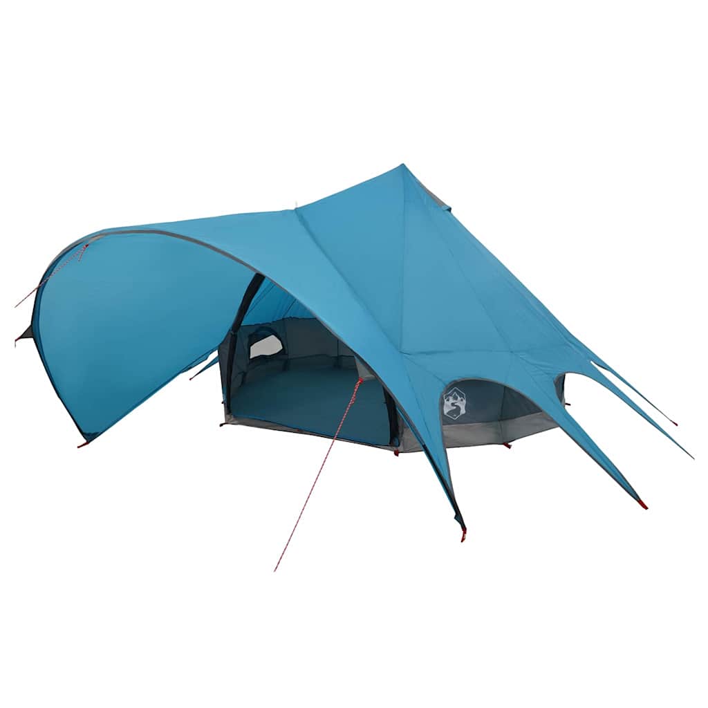 Tenda Teepee per 5 Persone 5 persona Blu e Grigio