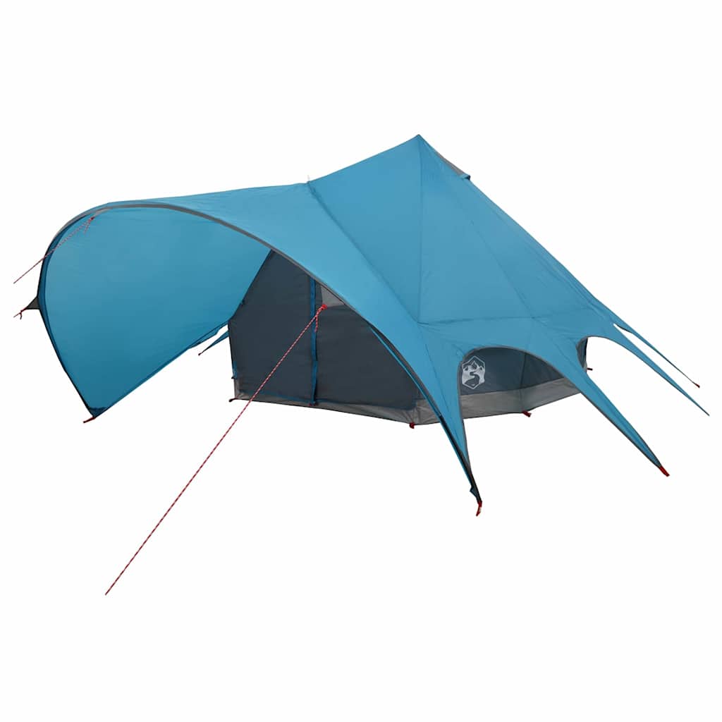 Tenda Teepee per 5 Persone 5 persona Blu e Grigio