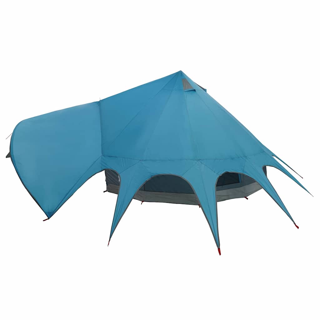 Tenda Teepee per 5 Persone 5 persona Blu e Grigio