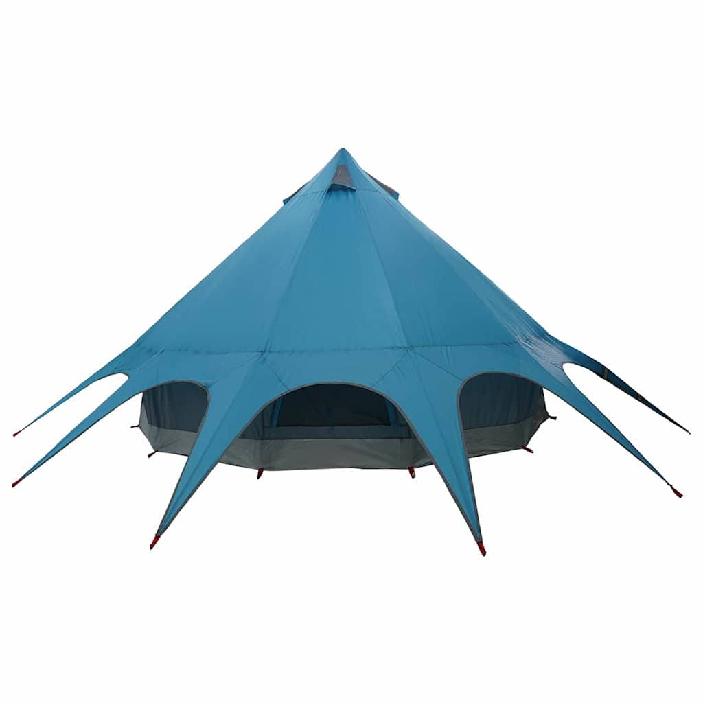 Tenda Teepee per 5 Persone 5 persona Blu e Grigio