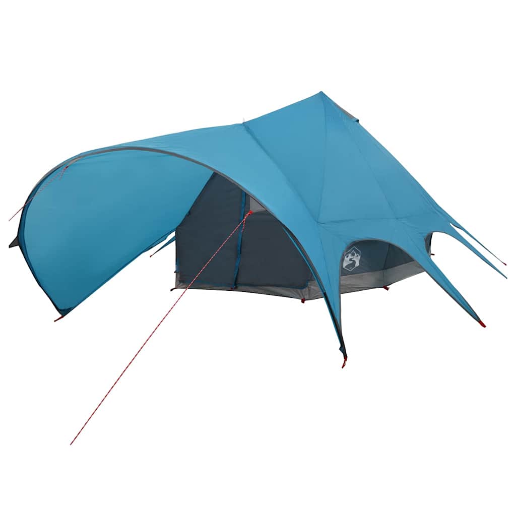 Tenda Teepee per 7 Persone 7 persona Blu e Grigio