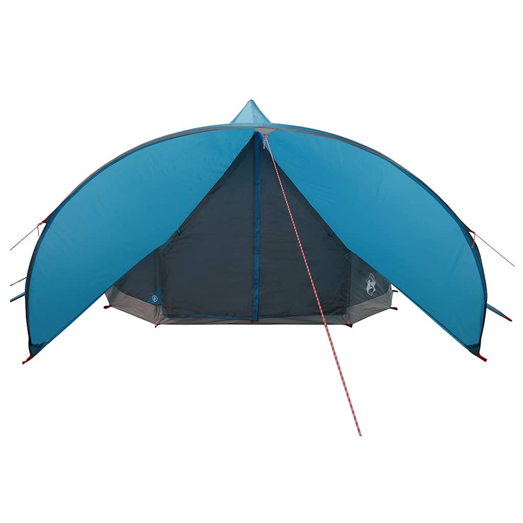 Tenda Teepee per 7 Persone 7 persona Blu e Grigio