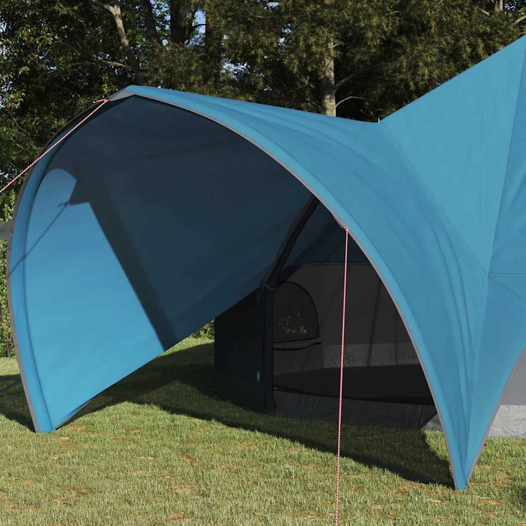Tenda Teepee per 9 Persone 9 persona Blu e Grigio