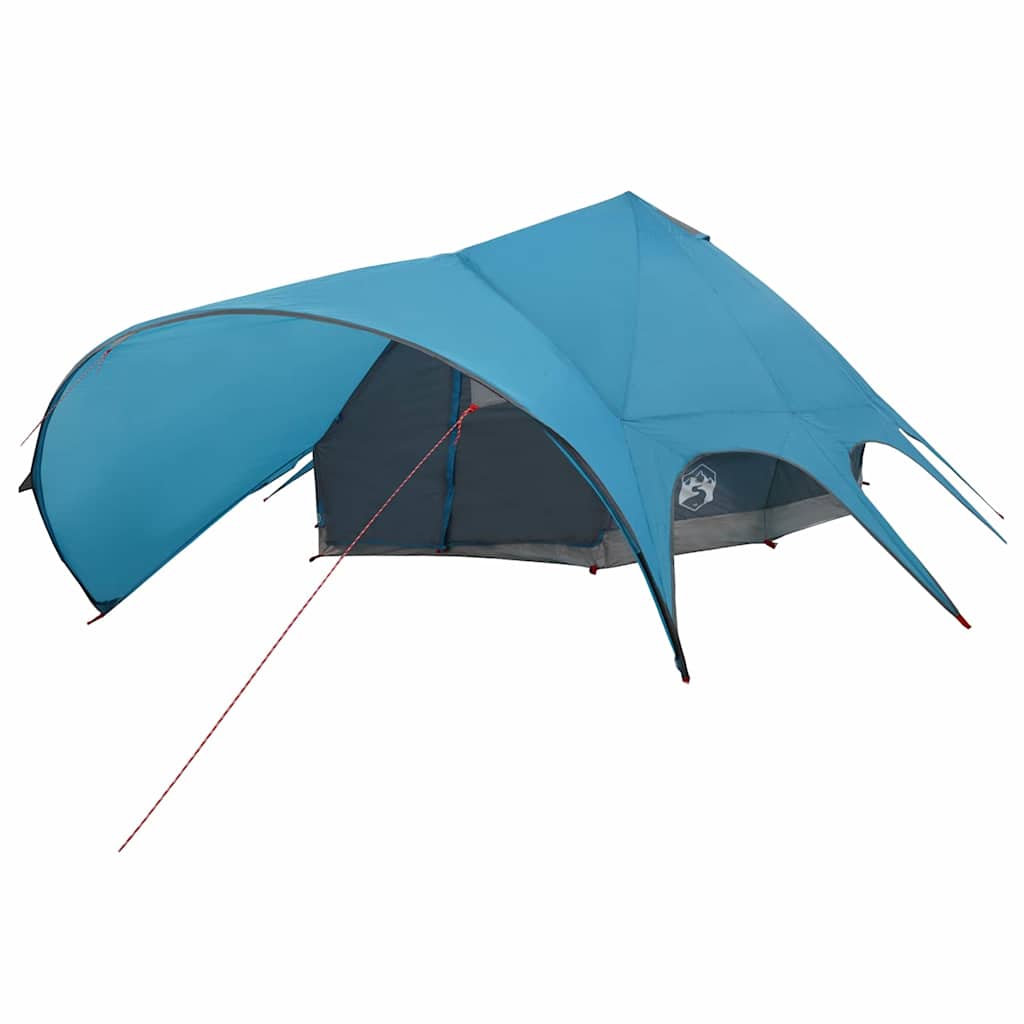 Tenda Teepee per 9 Persone 9 persona Blu e Grigio