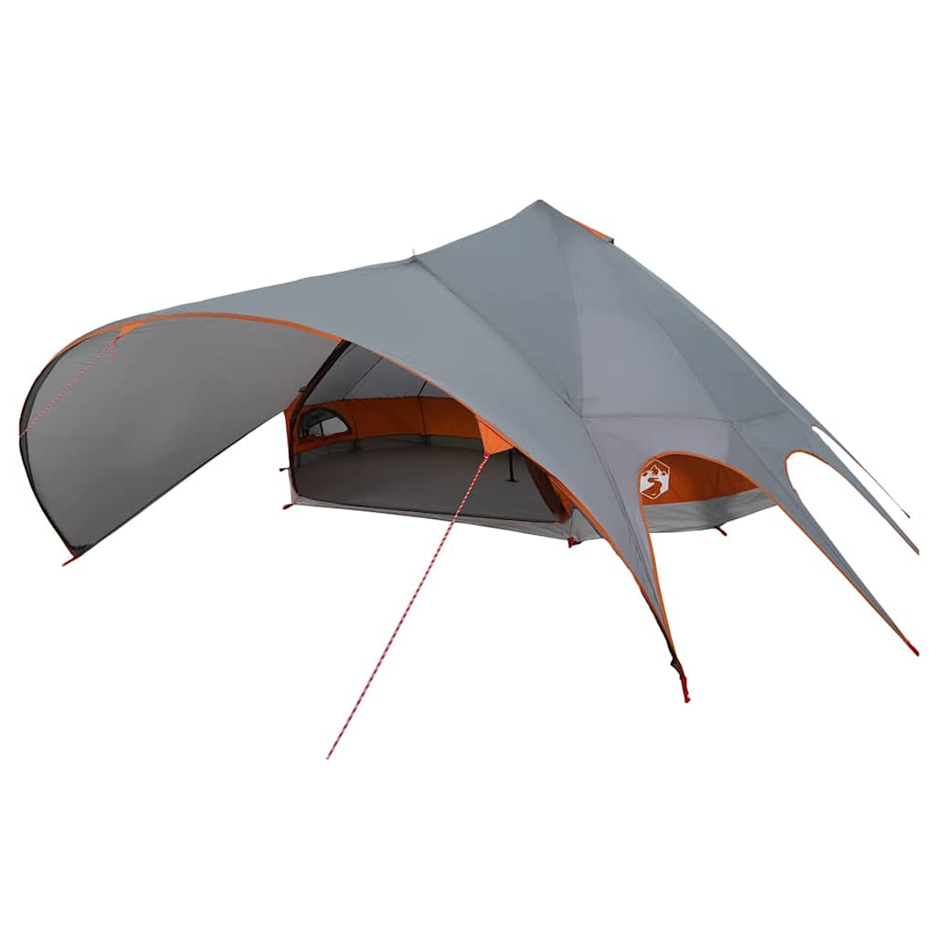 Tenda Teepee per 9 Persone 9 persona Grigio e arancione