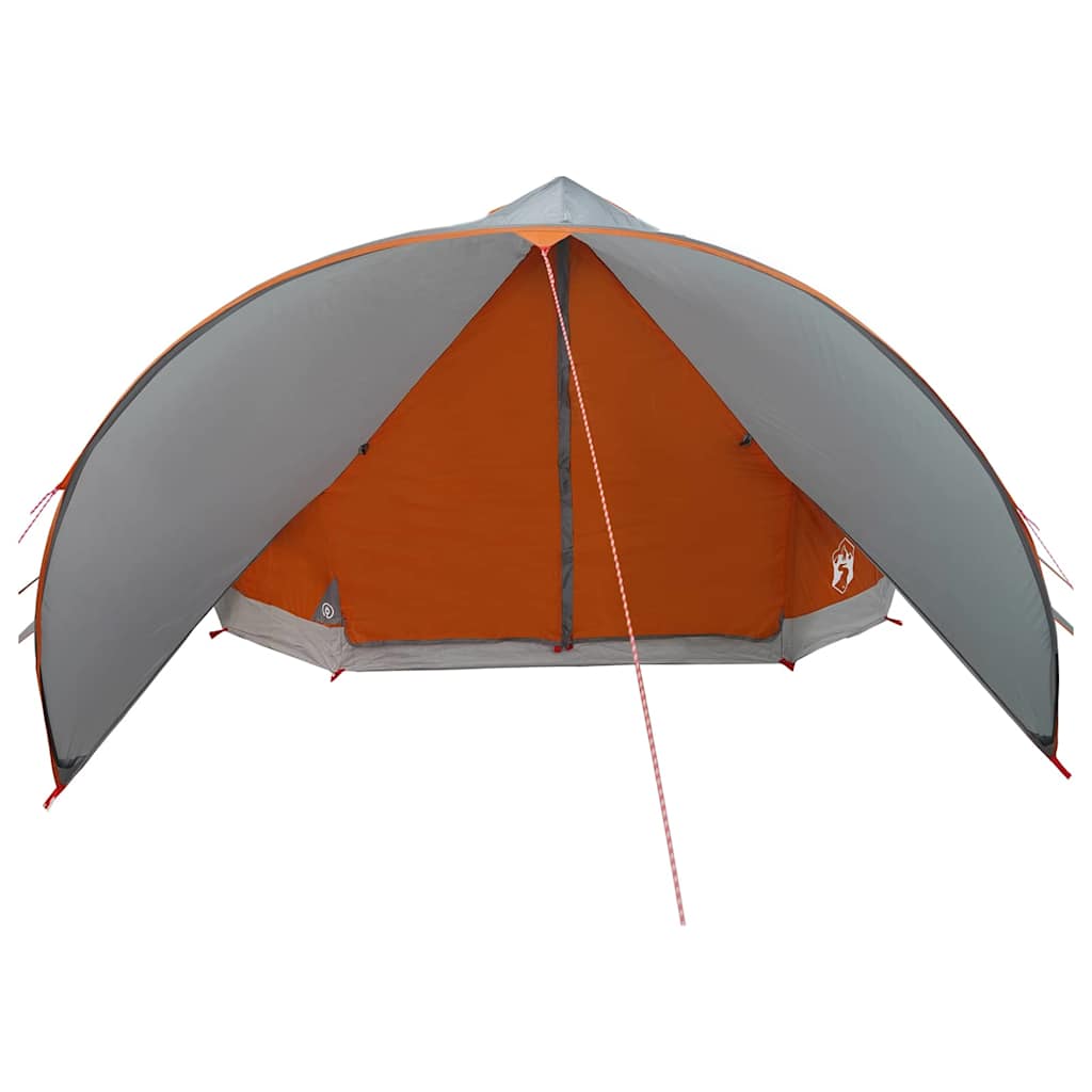 Tenda Teepee per 9 Persone 9 persona Grigio e arancione