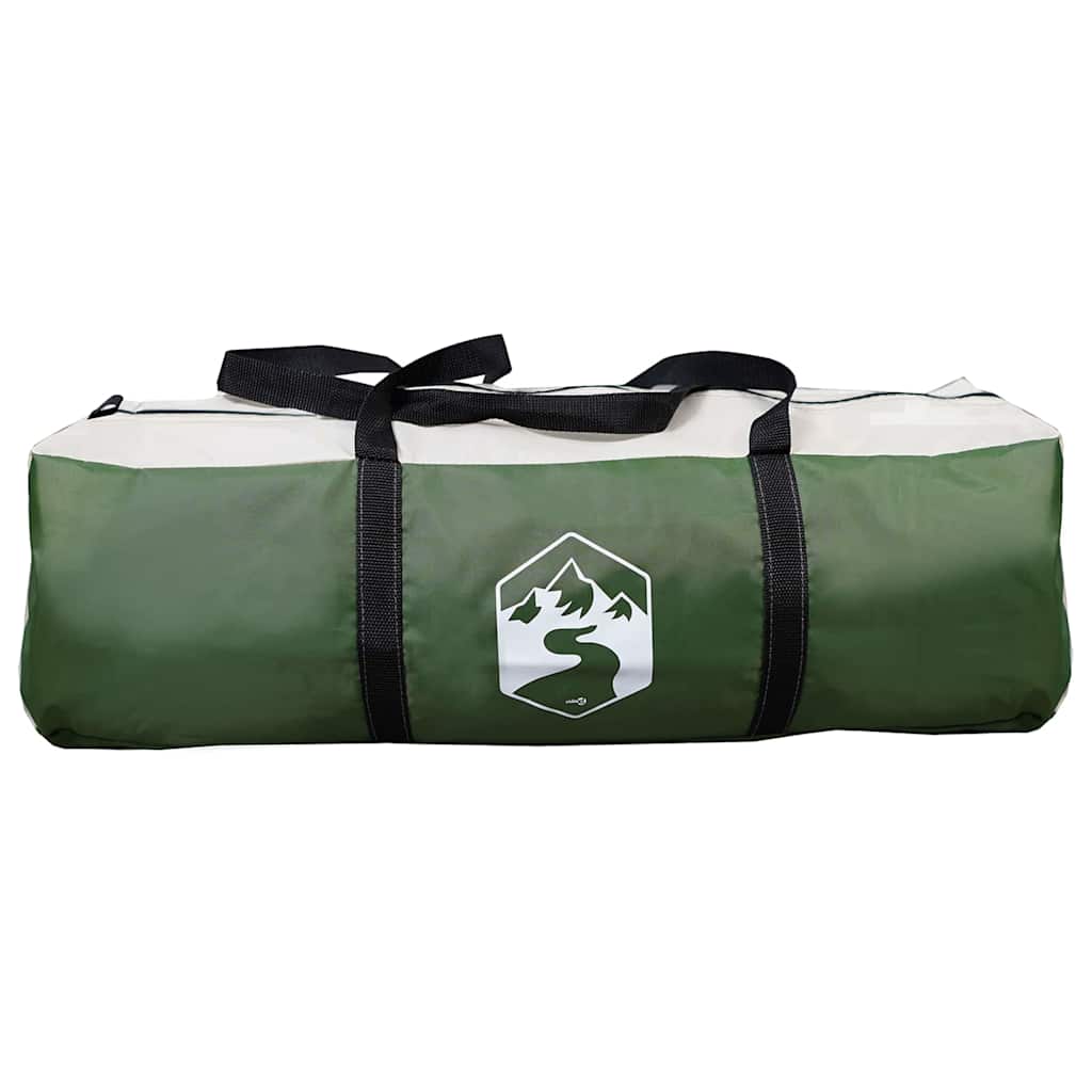 Tenda da Capanna per 5 Persone 5 persona Verde e Bianco