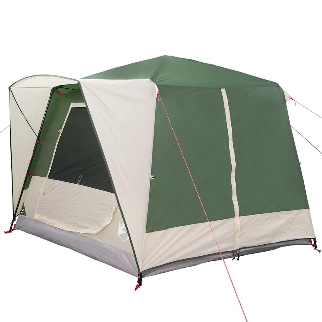 Tenda da Capanna per 5 Persone 5 persona Verde e Bianco