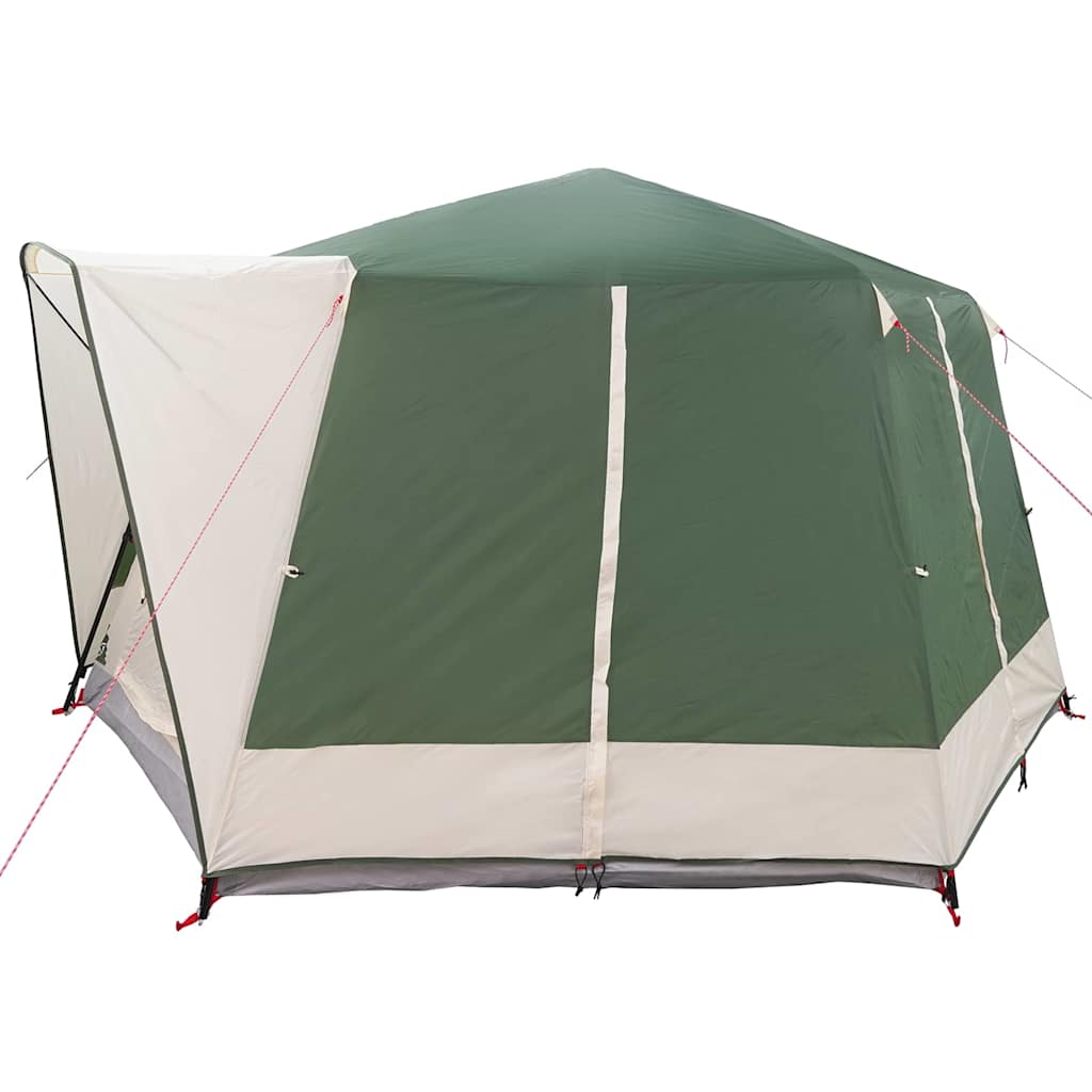 Tenda da Capanna per 5 Persone 5 persona Verde e Bianco