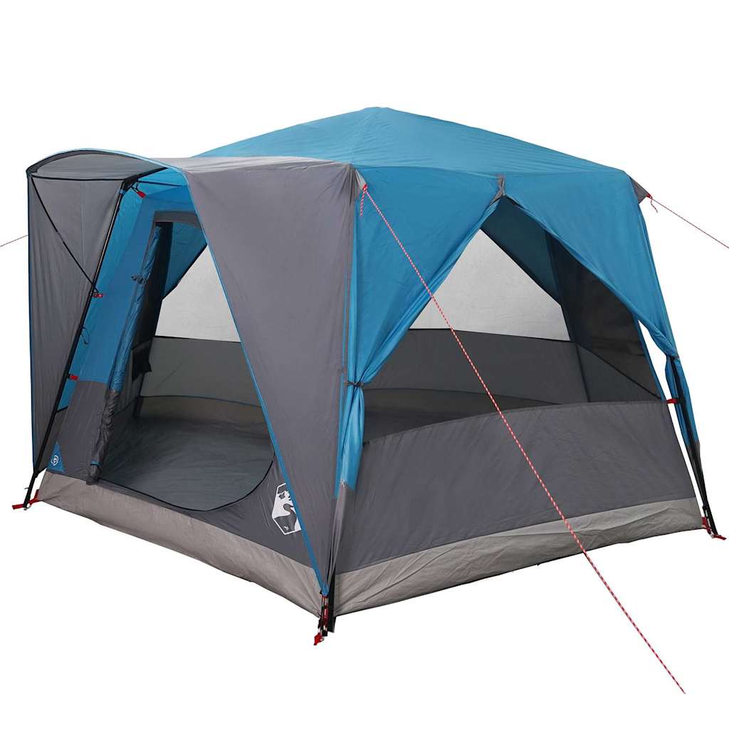 Tenda da Capanna per 5 Persone 5 persona Blu e Grigio