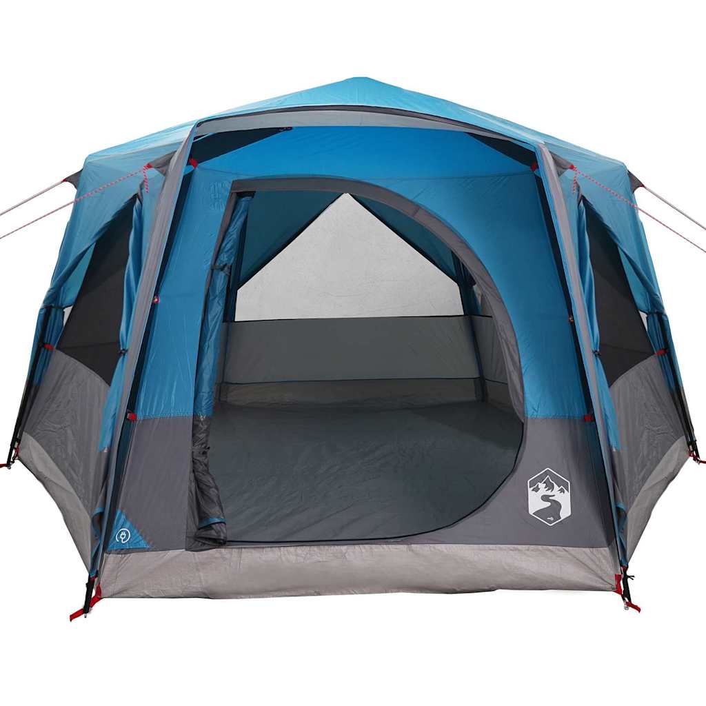 Tenda da Capanna per 5 Persone 5 persona Blu e Grigio