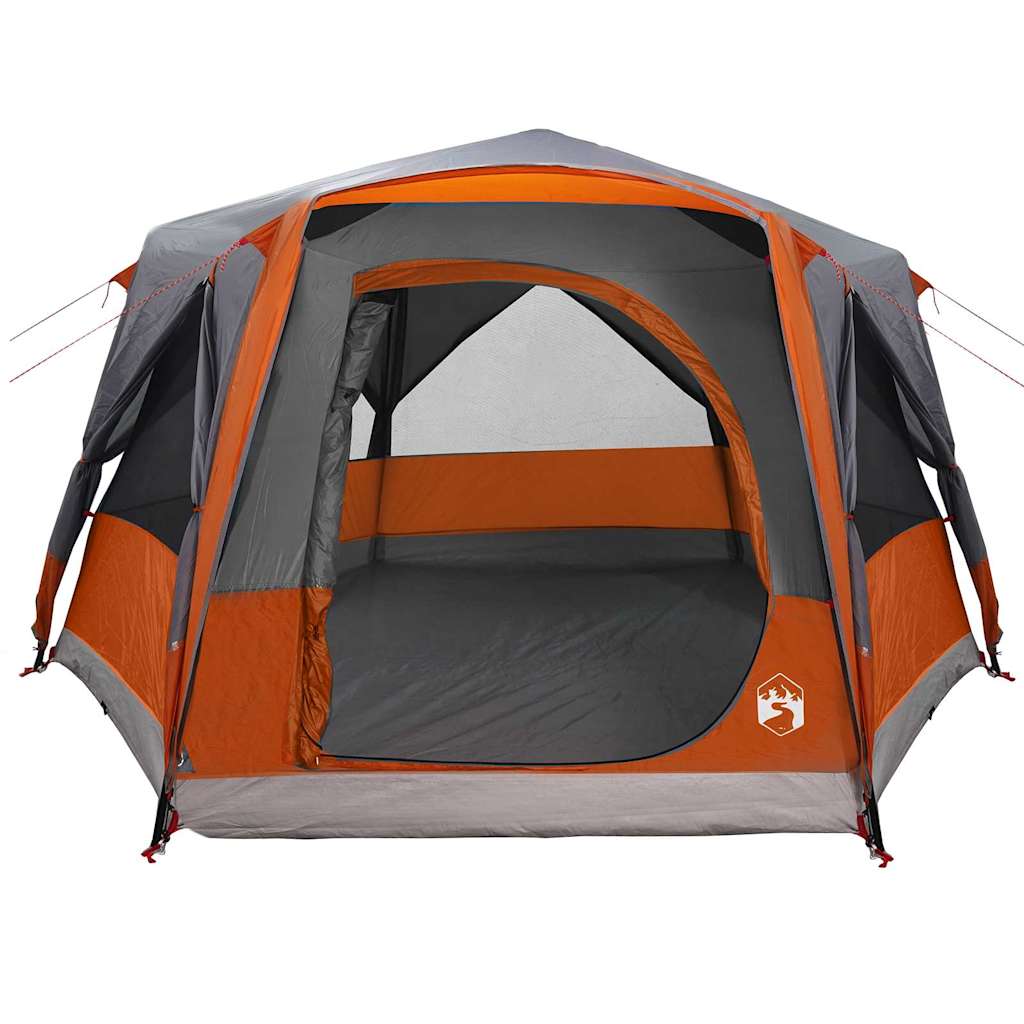 Tenda da Capanna per 5 Persone 5 persona Grigio e arancione