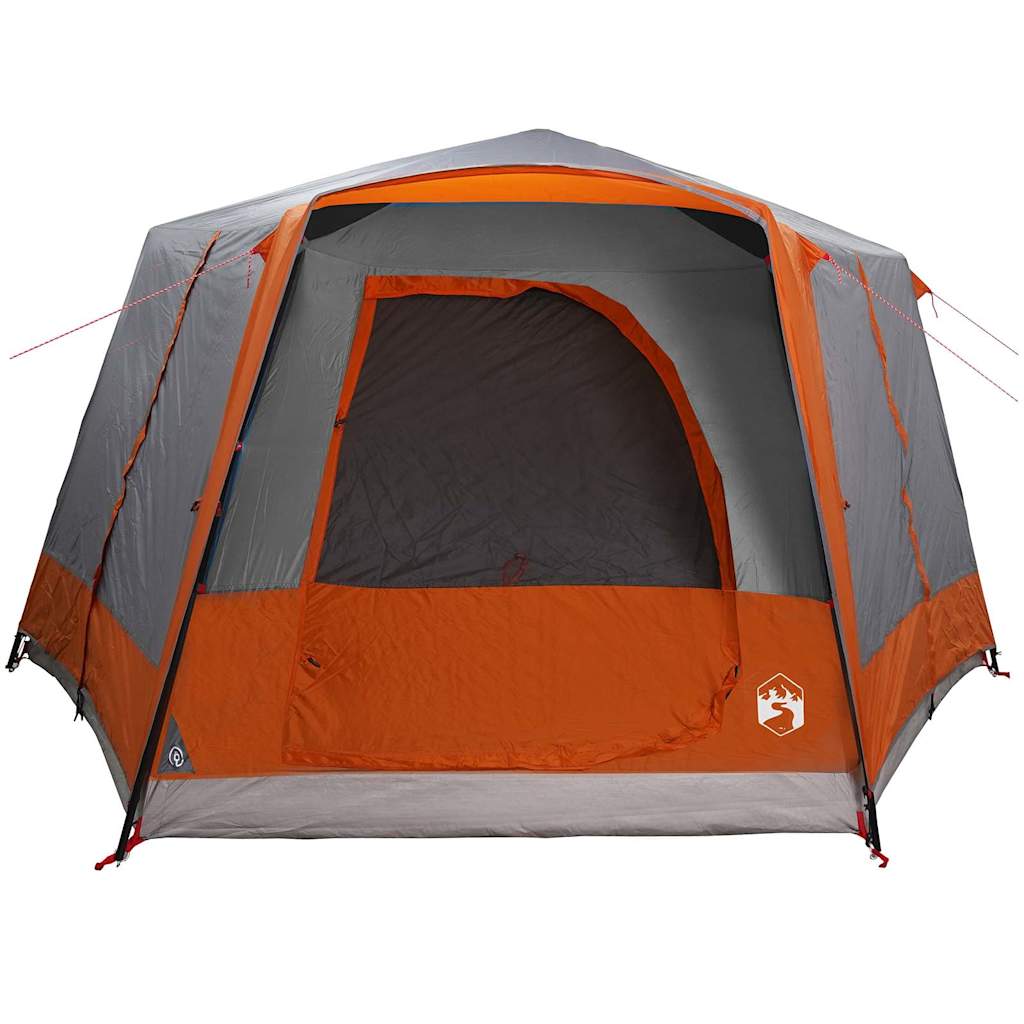 Tenda da Capanna per 5 Persone 5 persona Grigio e arancione