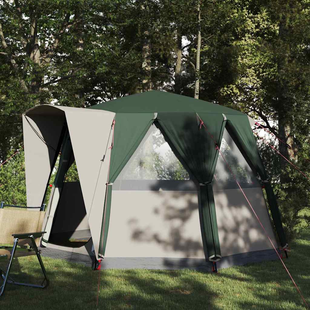 Tenda a cubo per 3 persone 3 persona Verde e Bianco