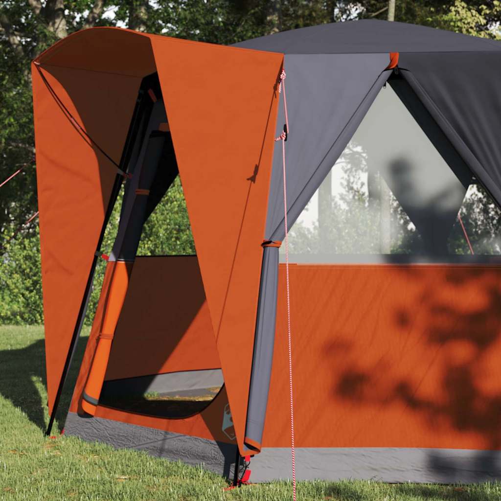 Tenda a cubo per 3 persone 3 persona Grigio e arancione