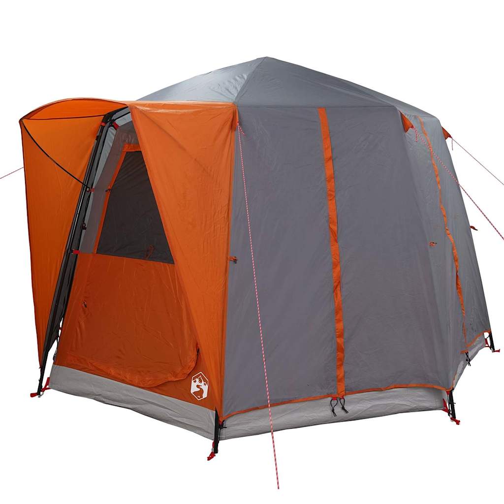 Tenda a cubo per 3 persone 3 persona Grigio e arancione