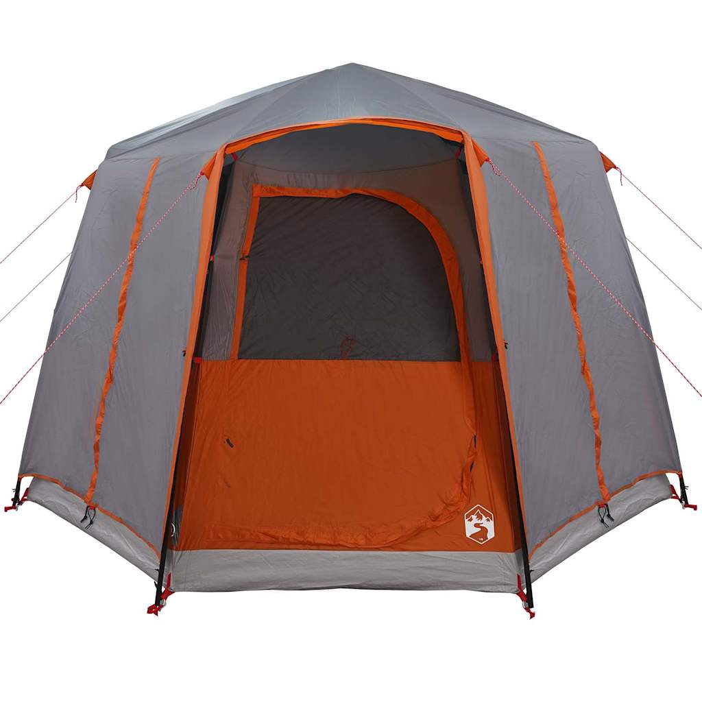 Tenda a cubo per 3 persone 3 persona Grigio e arancione