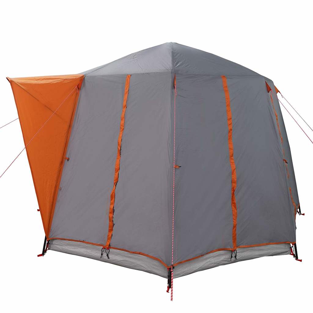 Tenda a cubo per 3 persone 3 persona Grigio e arancione