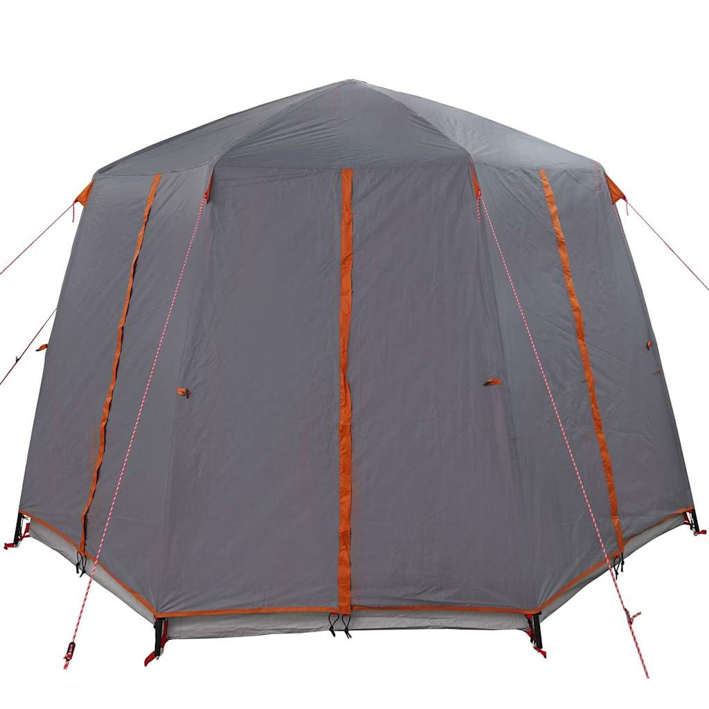 Tenda a cubo per 3 persone 3 persona Grigio e arancione