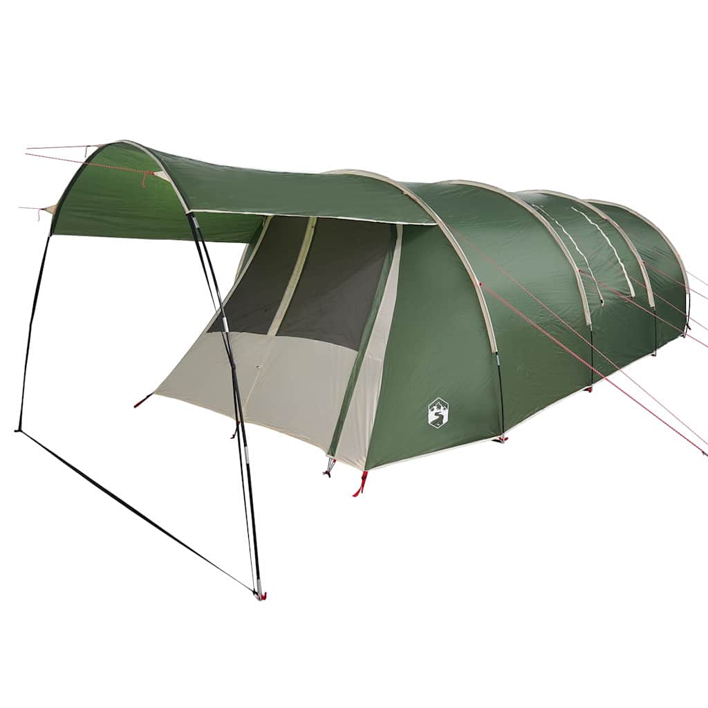 Tenda tunnel per 4 persone 4 persona Verde e Bianco