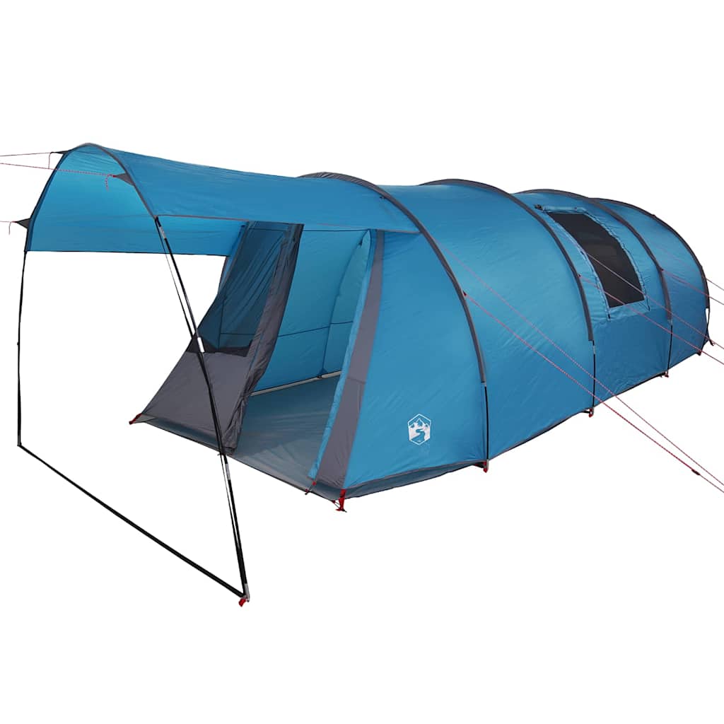 Tenda tunnel per 4 persone 4 persona Blu e Grigio